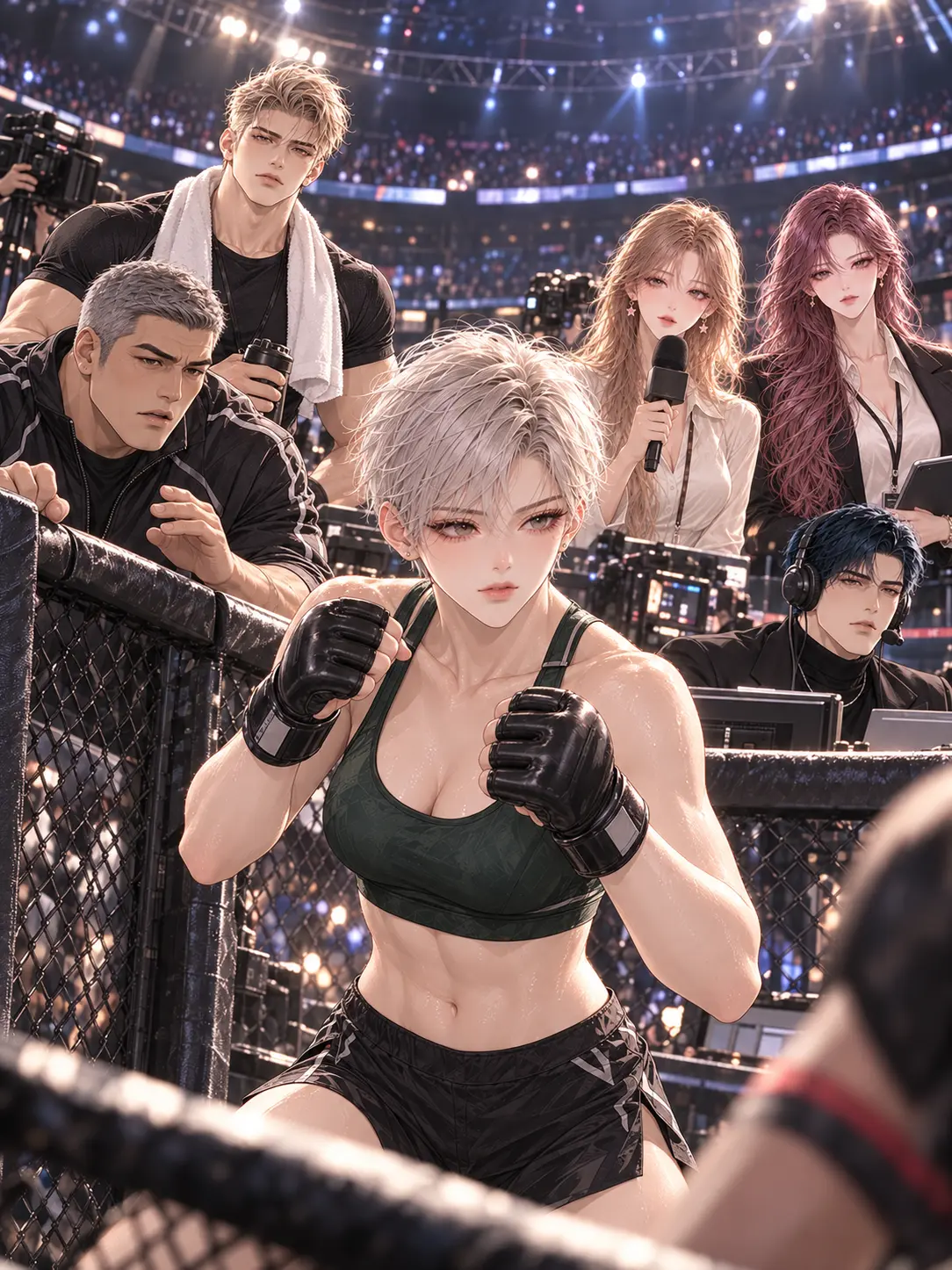 BB_Studio의 옥타곤의 끝에서《UFC 파이트 팀》