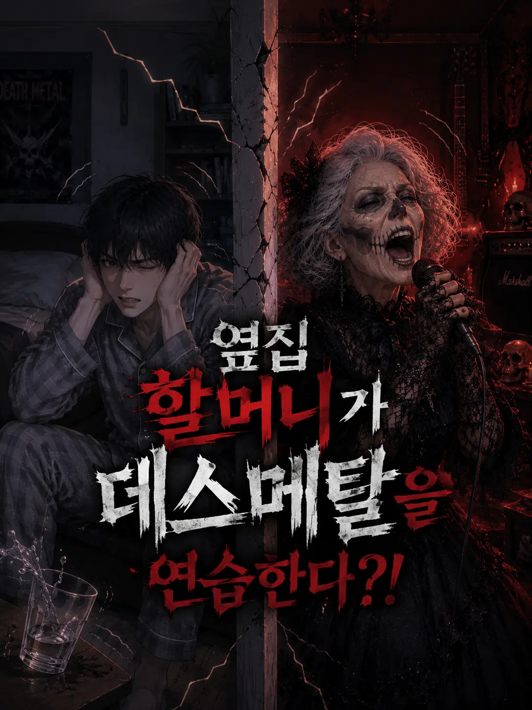 GrandmaLove의 옆집 할머니가 데스메탈을 연습한다?!
