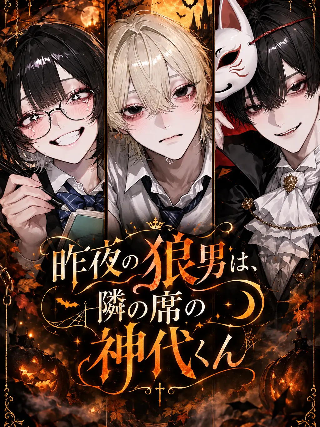 amane.x의 昨夜の狼男は、隣の席の神代くん