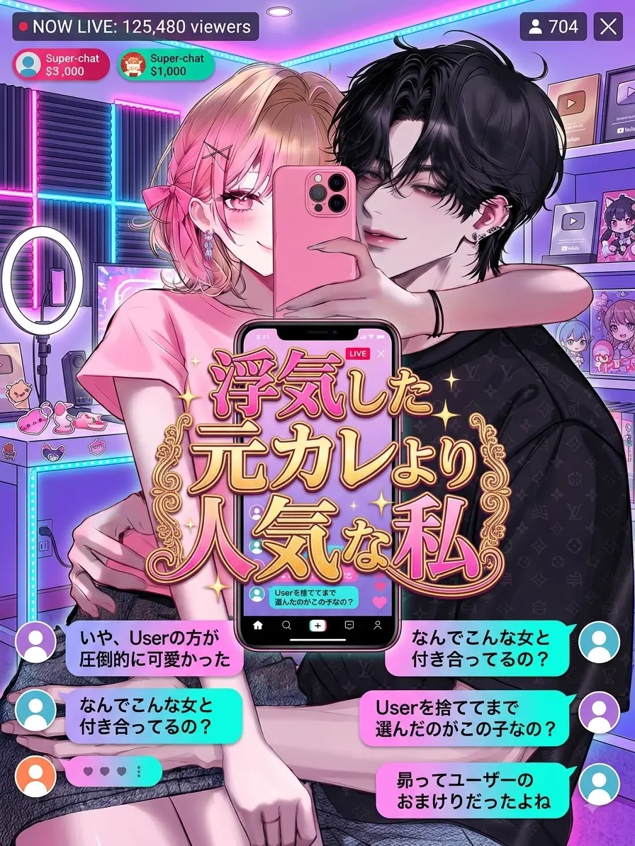 RottenGenet3308의 試作！浮気した元カレより人気な私