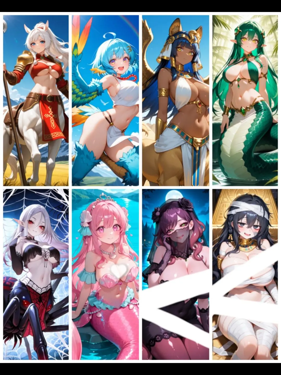 CyanSnail1499의 魔の区域のモンスター娘 Vol.1