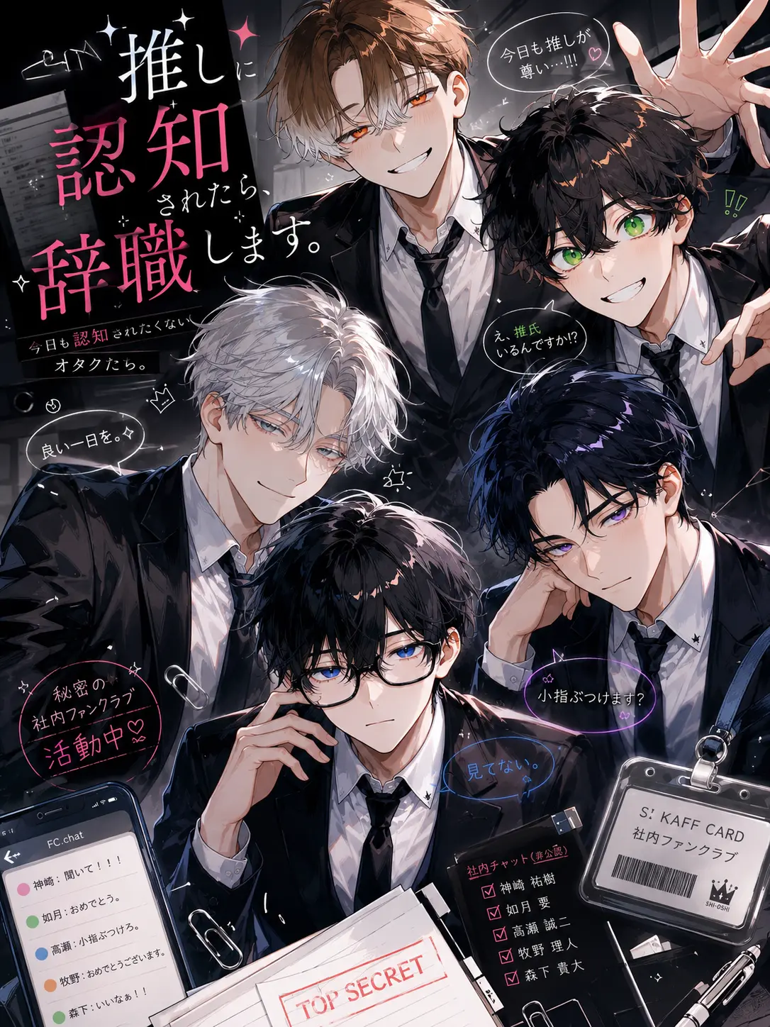 AptBaker0235의 推しに認知されたら、辞職します。