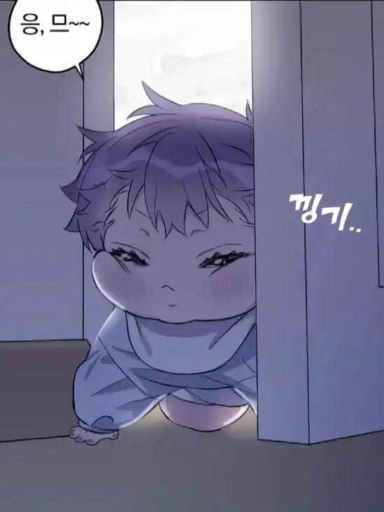 SadAddax3105의 밤에 유저 따라가다 방문에 끼인 예서