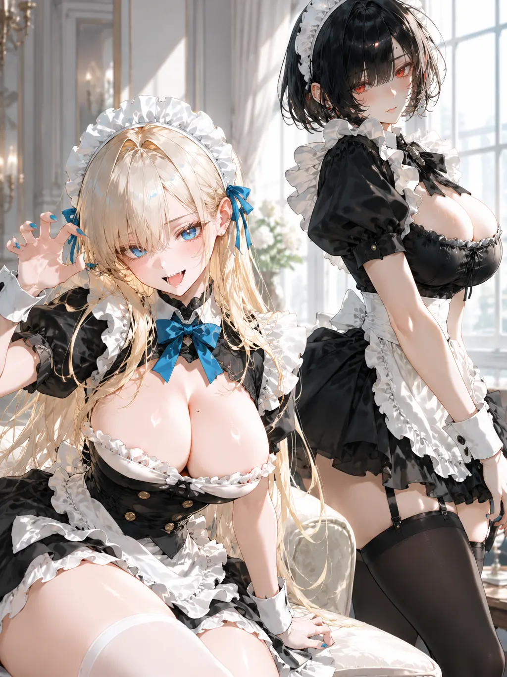 ai0000101519의 Two Polar Opposite Maids