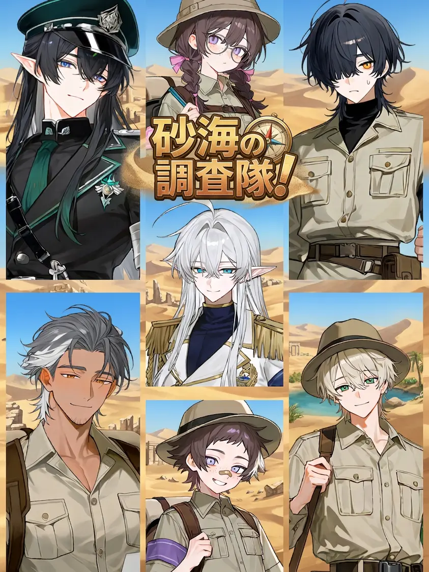 ikkinomi_takuan의 砂海の調査隊！