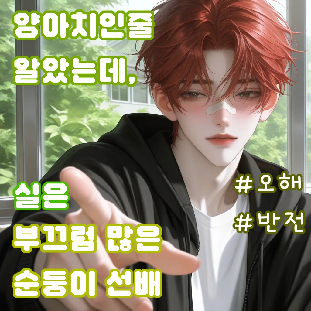 양아치로 오해 받는 선배