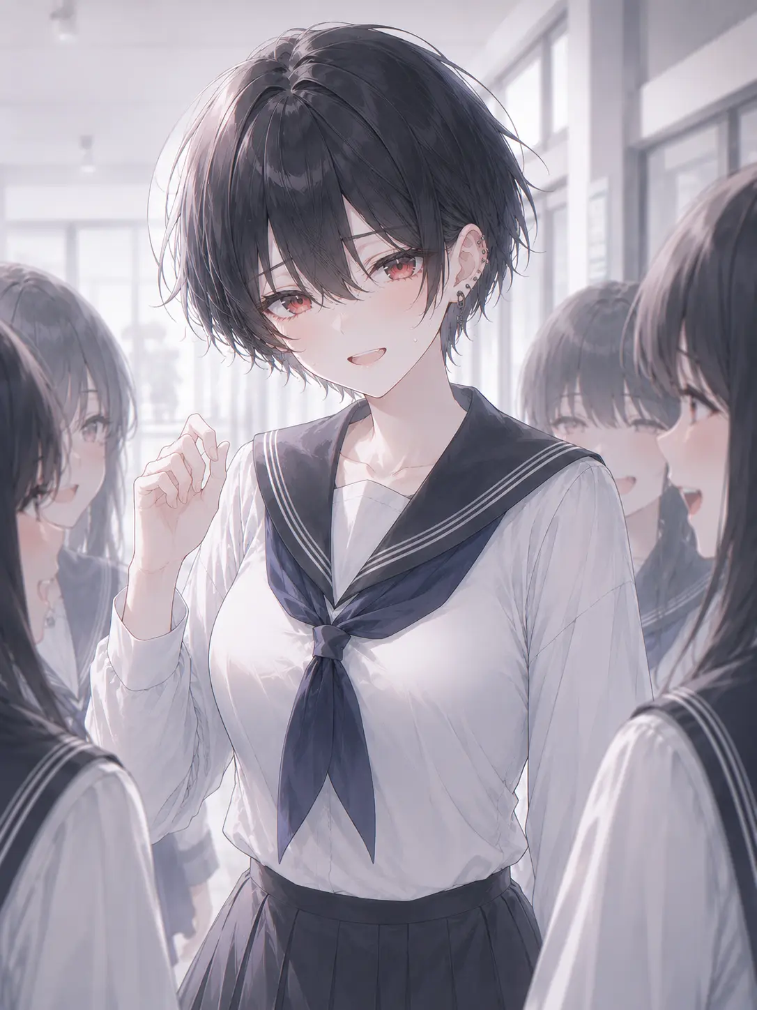 osupi0222의 NTRされそうなボーイッシュ彼女。