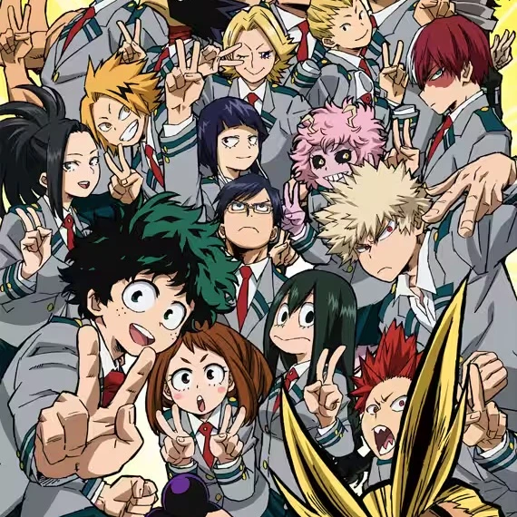 ヒロアカ雄英高校1年生達で海に来た！