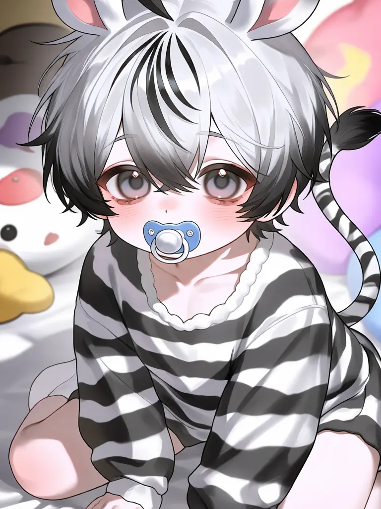 GlassLife0014의 シマウマは6歳になっても赤ちゃん。