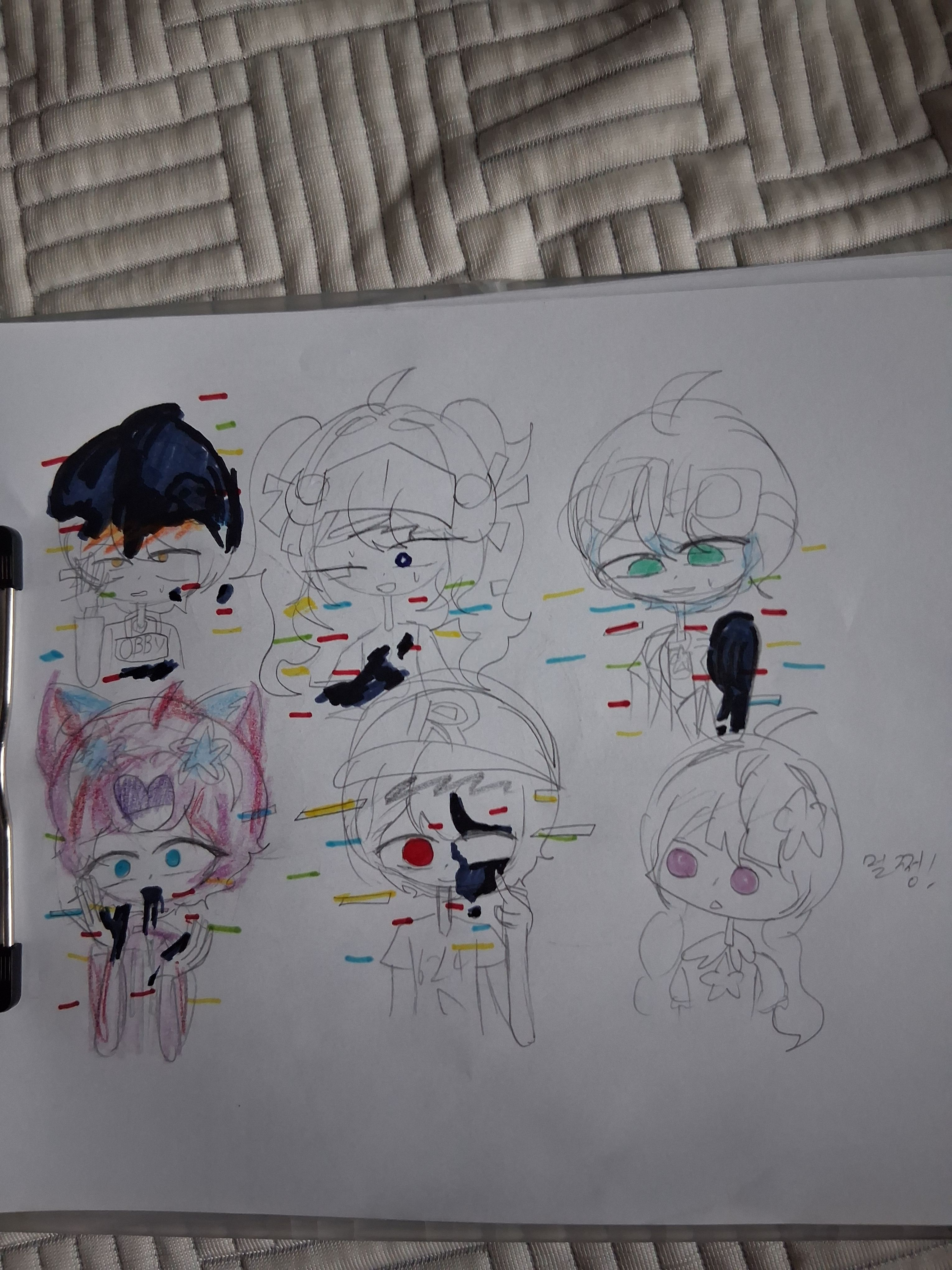 팀나빠인데 글리치 세상? 대표 이미지