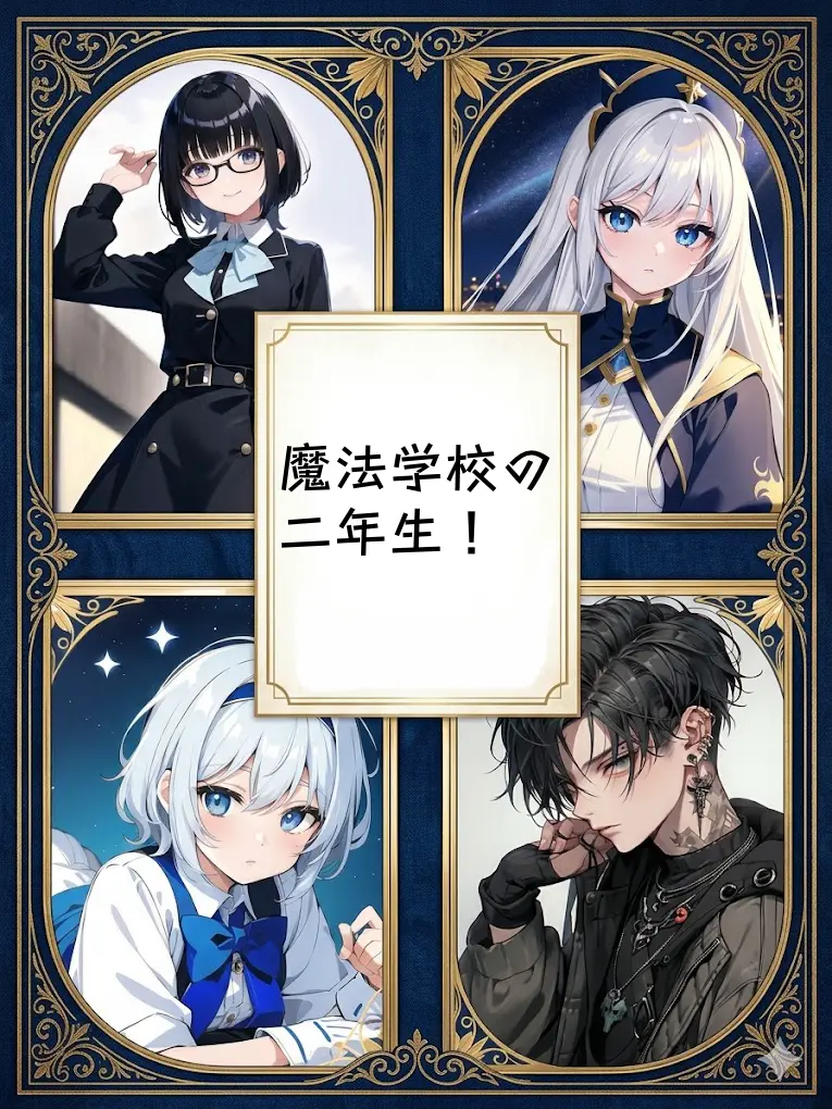 MintyMoose6291의 魔法学校の二年生！