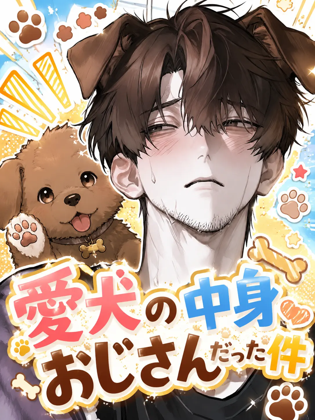 aoringo_.의 愛犬の中身おじさんだった件