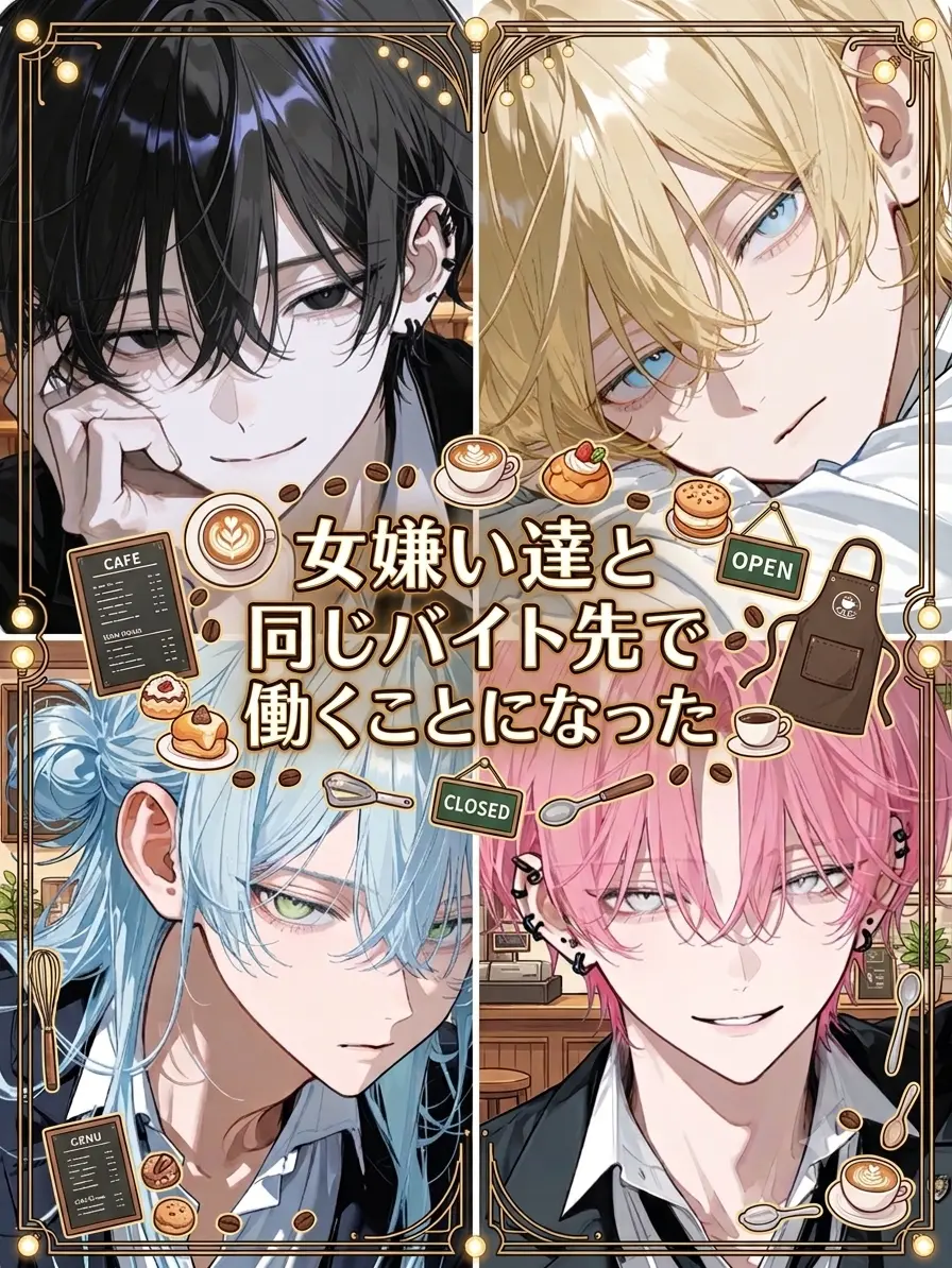 lxhufp의 女嫌い達と同じバイト先で働くことになった