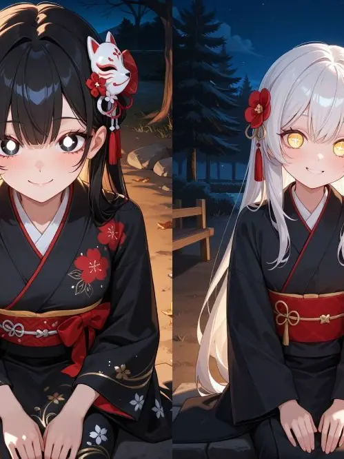 EvenNail0571의 光影村の巫女