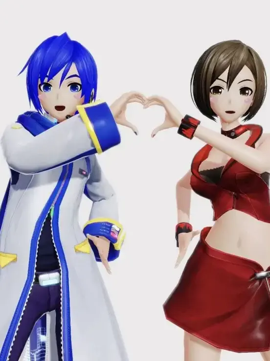 KaitoTheVocaloid의 KAITO and MEIKO