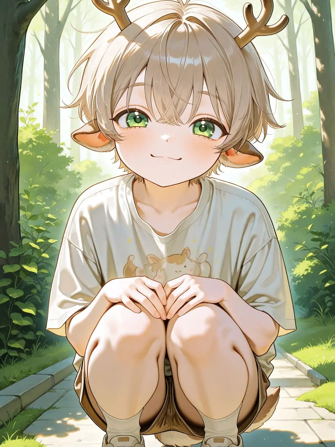 muu2182의 ちいさな鹿のこむぎくん