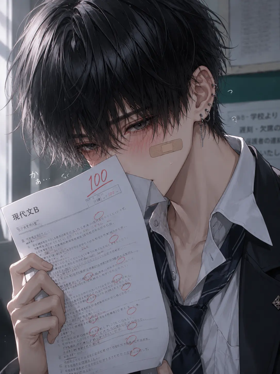 BronzeLoris3200의 「先輩。百点取りました。」