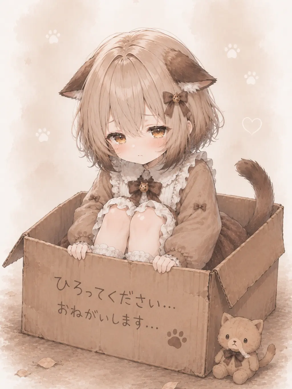 Mamesuke_0518의 捨て猫を拾っちゃいました