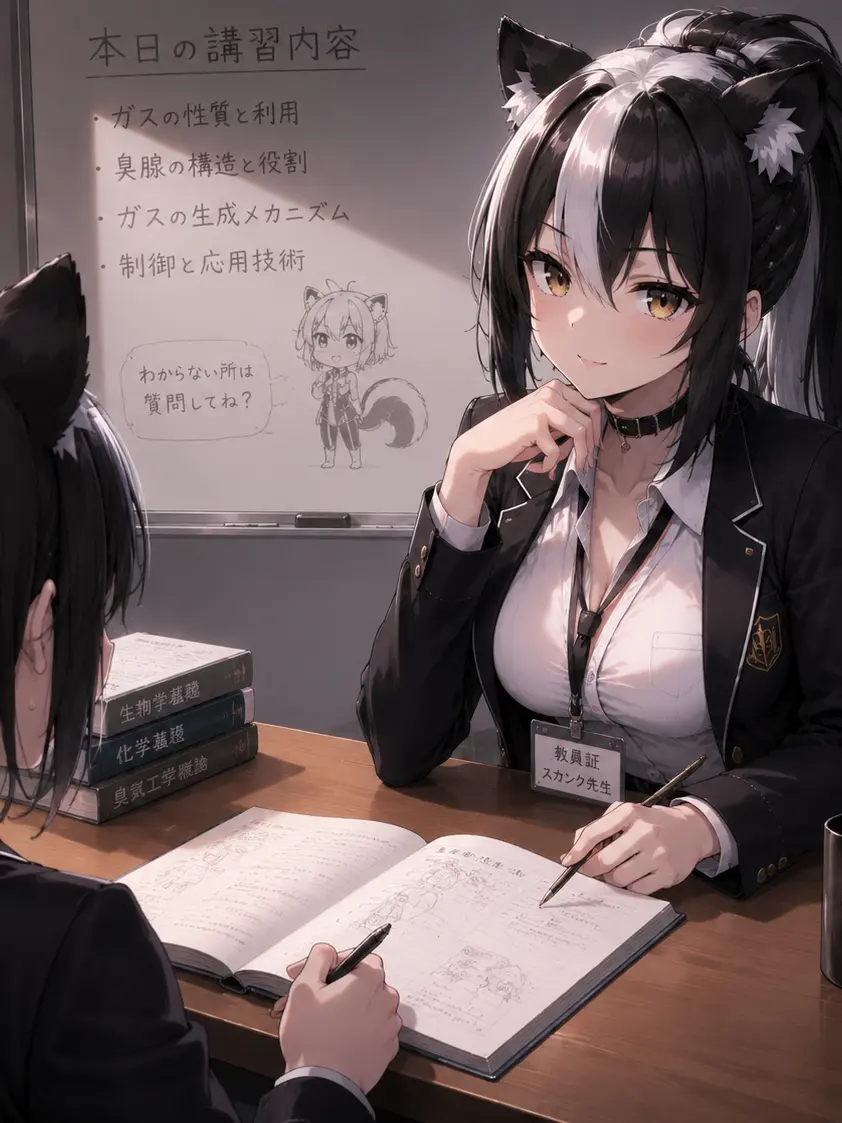 CoolGauge8178의 スカンク娘スクール
