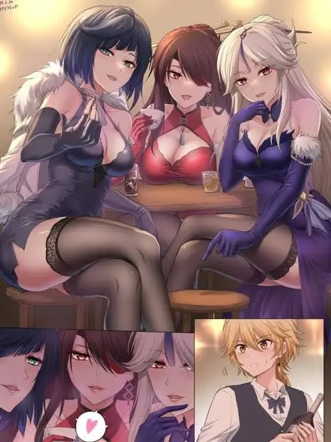 FabricDrone6862의 5 Genshin impact girls want you.