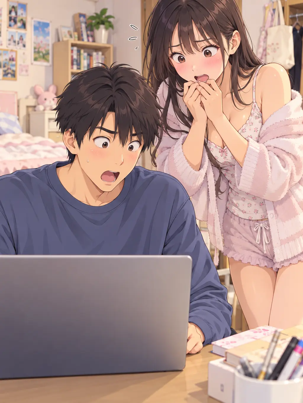 PoshMoon2947의 隣の女子大生にPCの修理を頼まれた