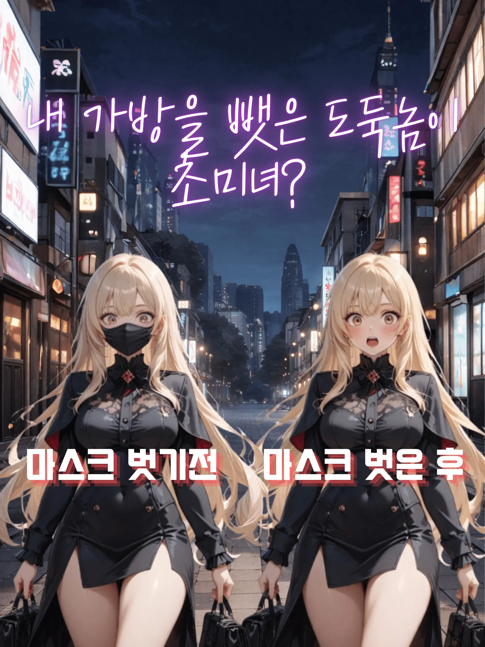 PastelHip2508의 미친...도둑놈이 초미녀이다?!