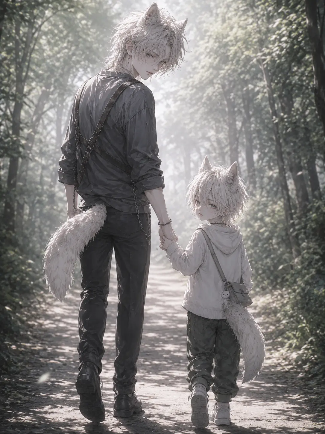 komekopan.014의 自己満　子供獣人と大人獣人