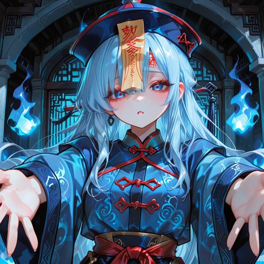 봉인이 풀려버린 강시...어쩌지