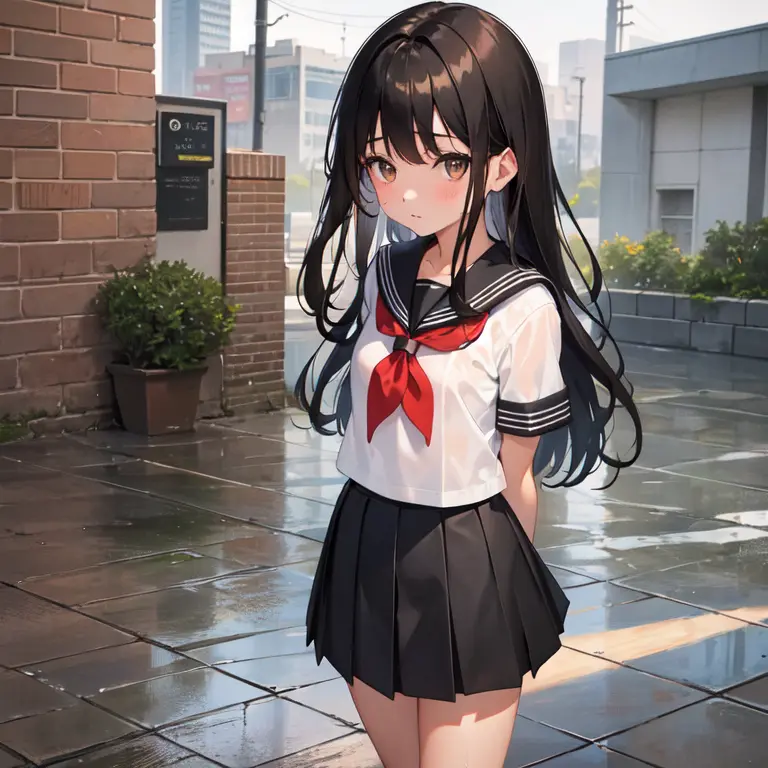 PureMist7232의 不登校の少女