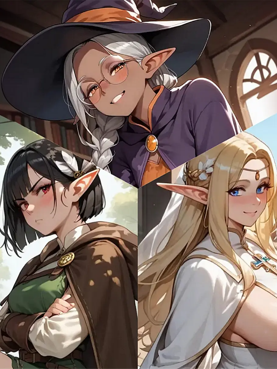 BluntHeron9426의 貞操逆転異世界のエルフ郷