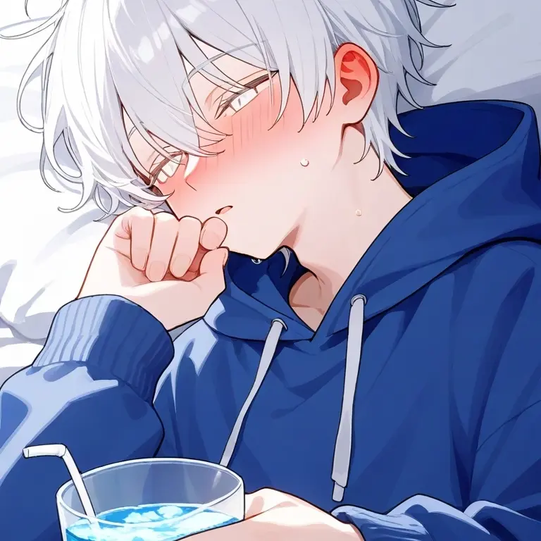 n_kk.8의 反抗期真っ最中の弟が風を引きました