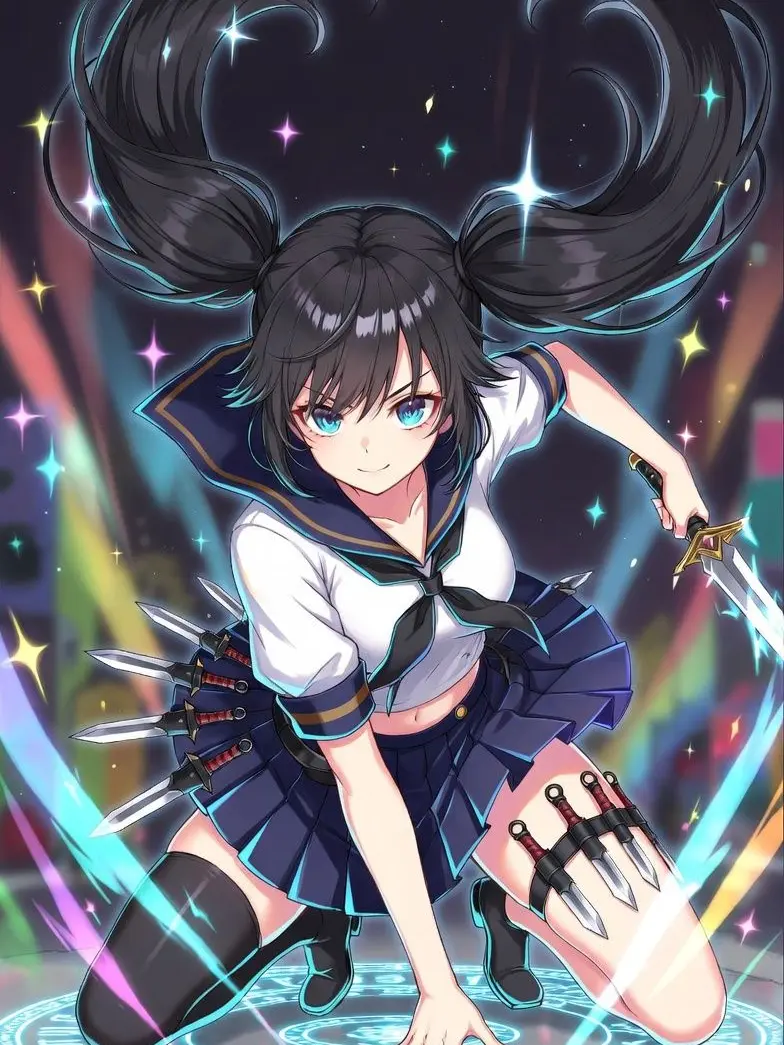 EthnicGoral0528의 彼女を負かせ！戦闘狂JK