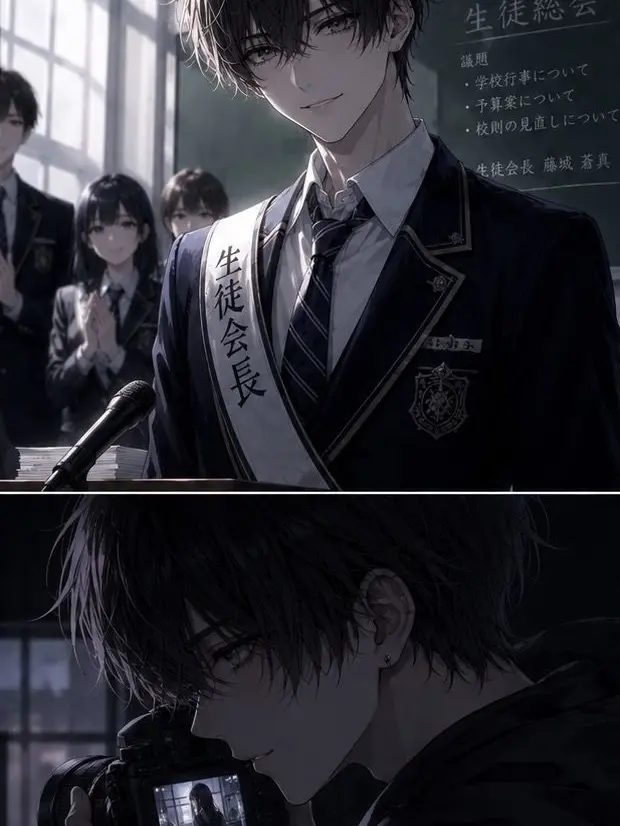ROKIMARU1239의 頼れる生徒会長は私のストーカーでした。