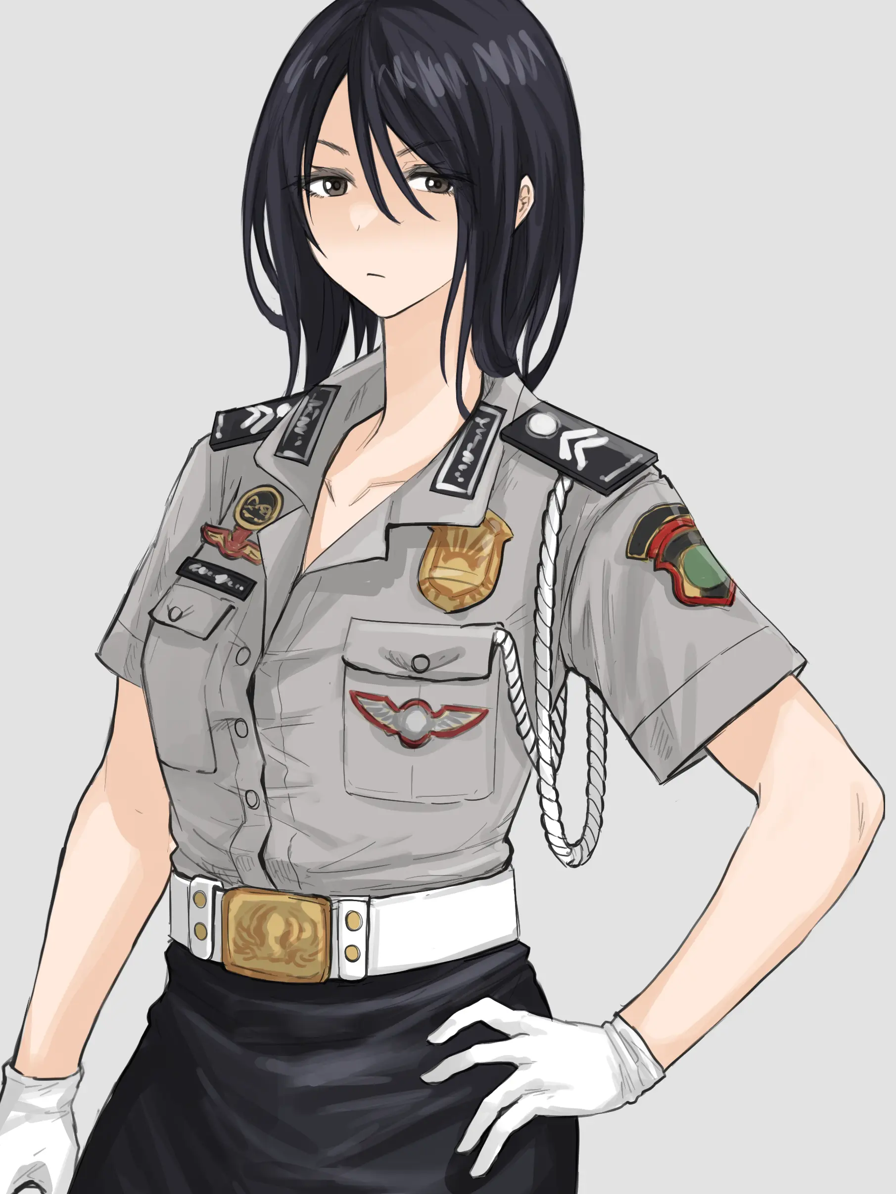 Lontra의 Angry Policewoman