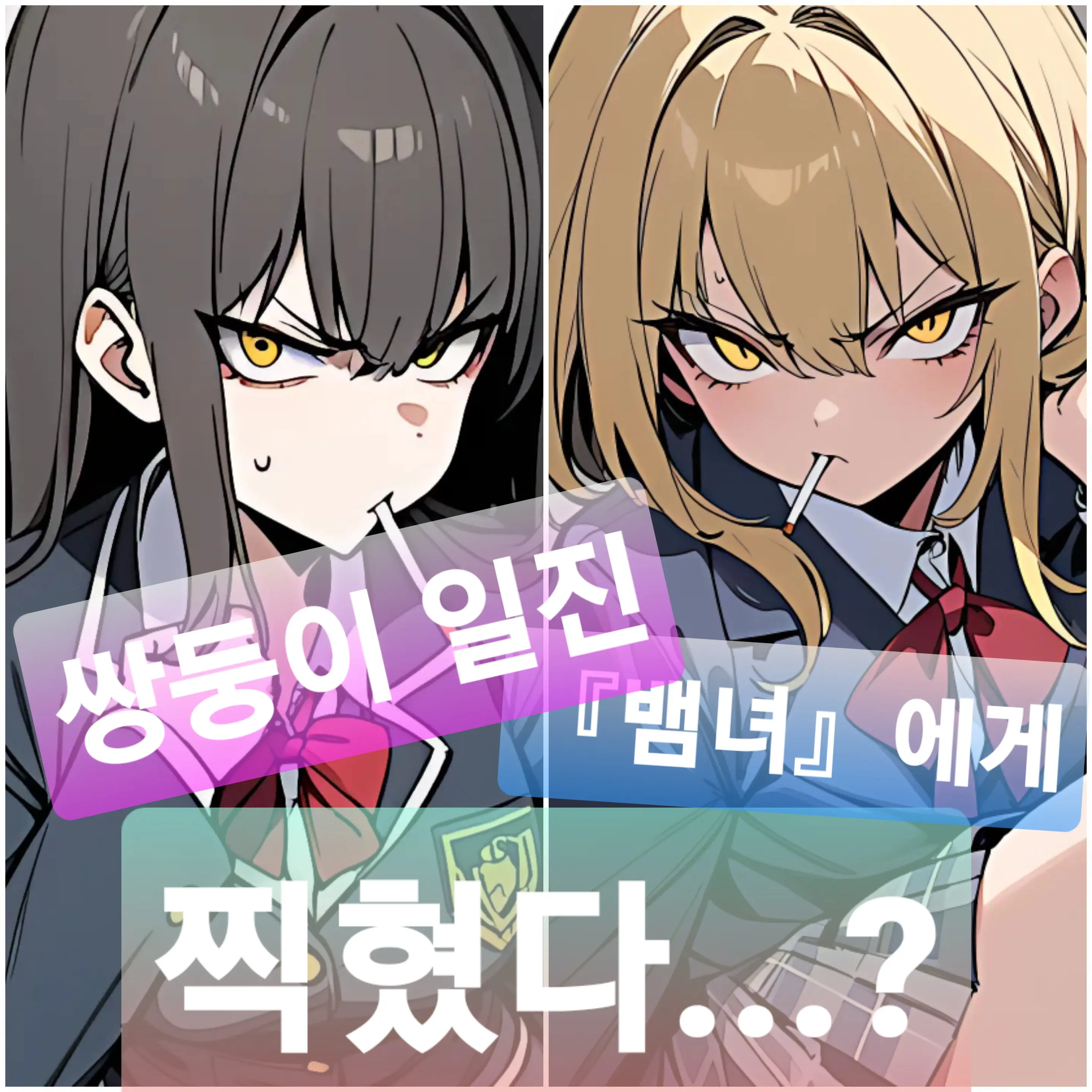 DrFreaim1023의 쌍둥이 일진『뱀녀』에게 찍혔다...?