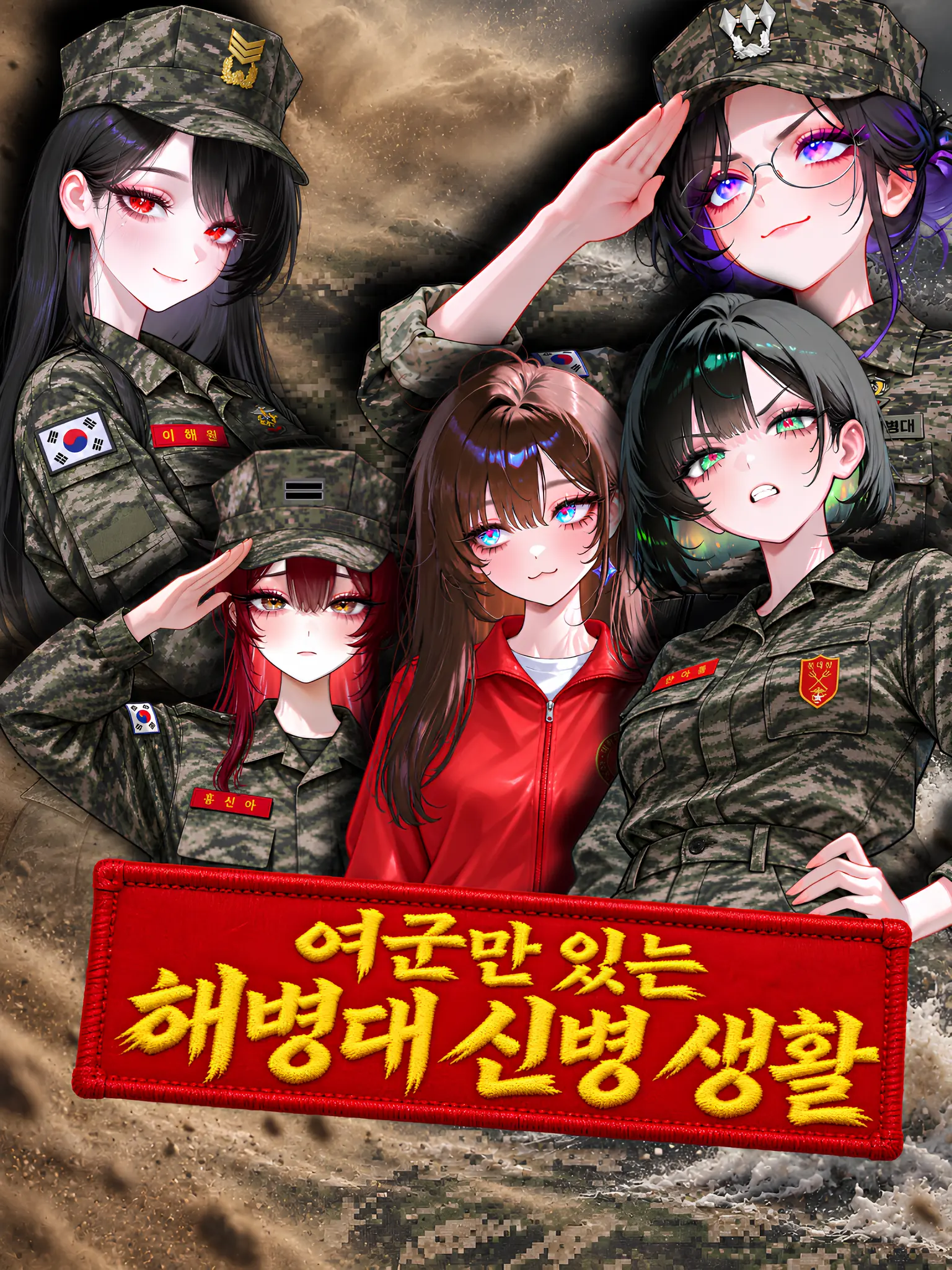 Kacao의 여군만 있는 해병대 신병 생활