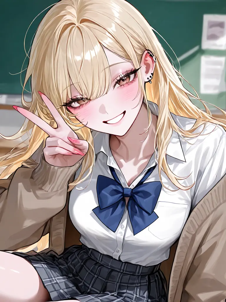 lovemelt4의 生徒会長とギャル
