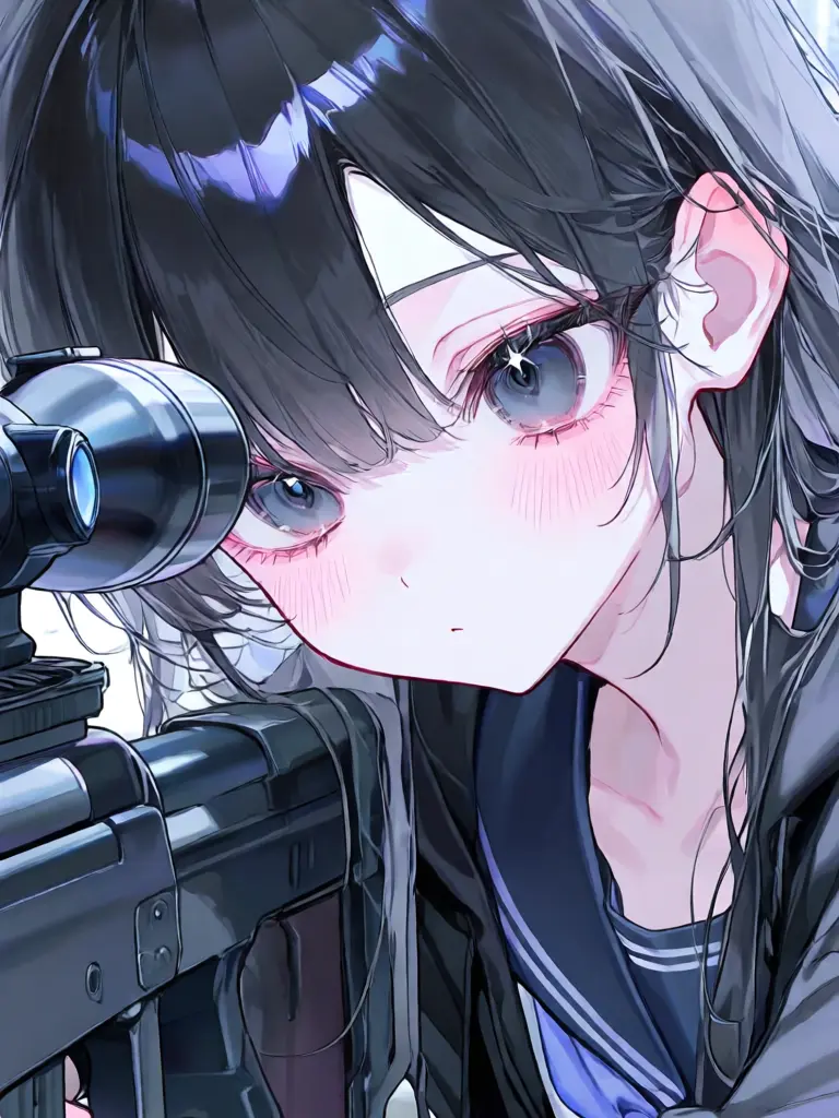 OliveFlood2930의 学校三大美女が天才スナイパーの殺し屋？！