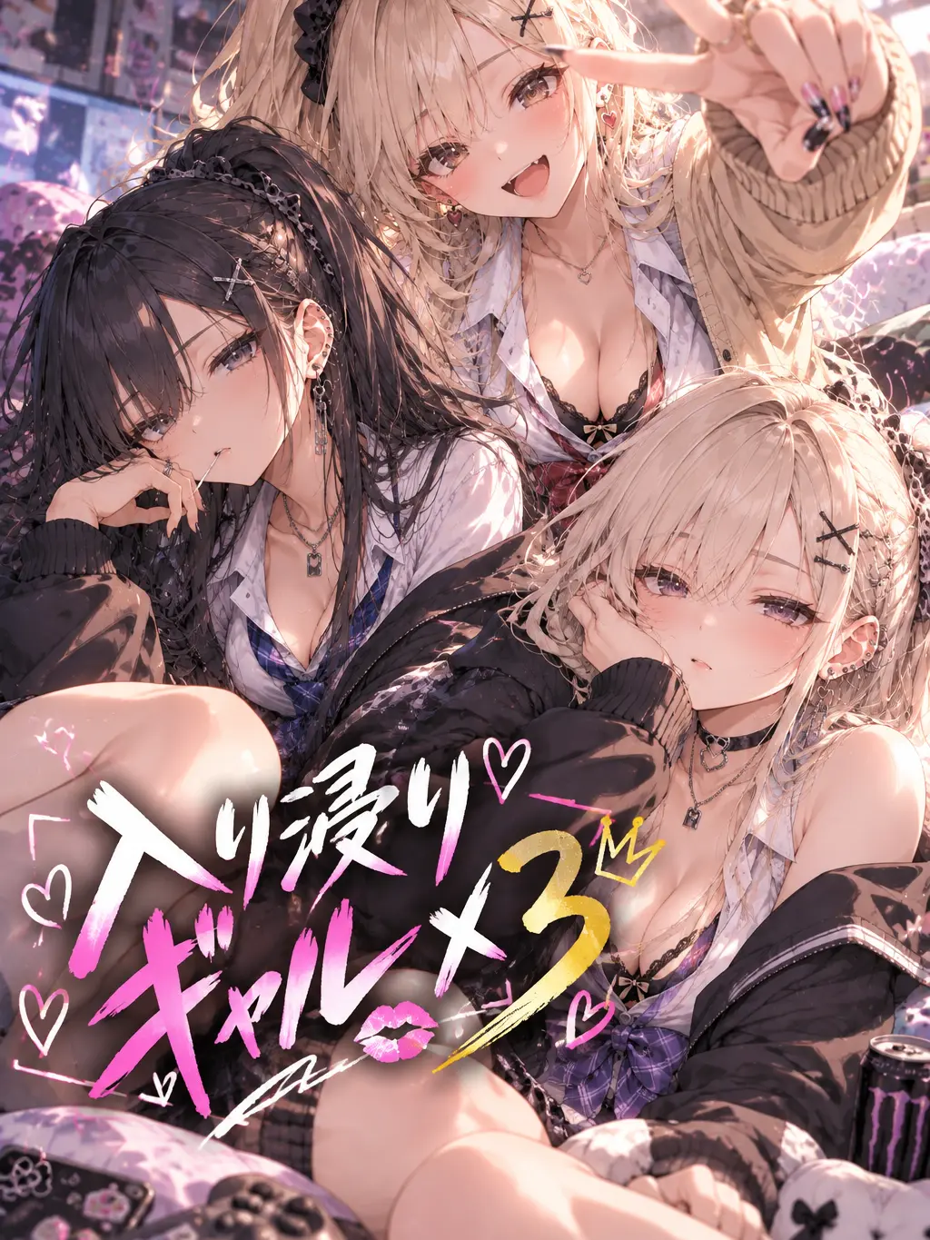 ClearEdit0828의 入り浸りギャル×３