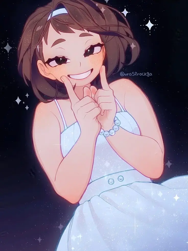djtothehj의 Ochako Uraraka - Moon Goddess