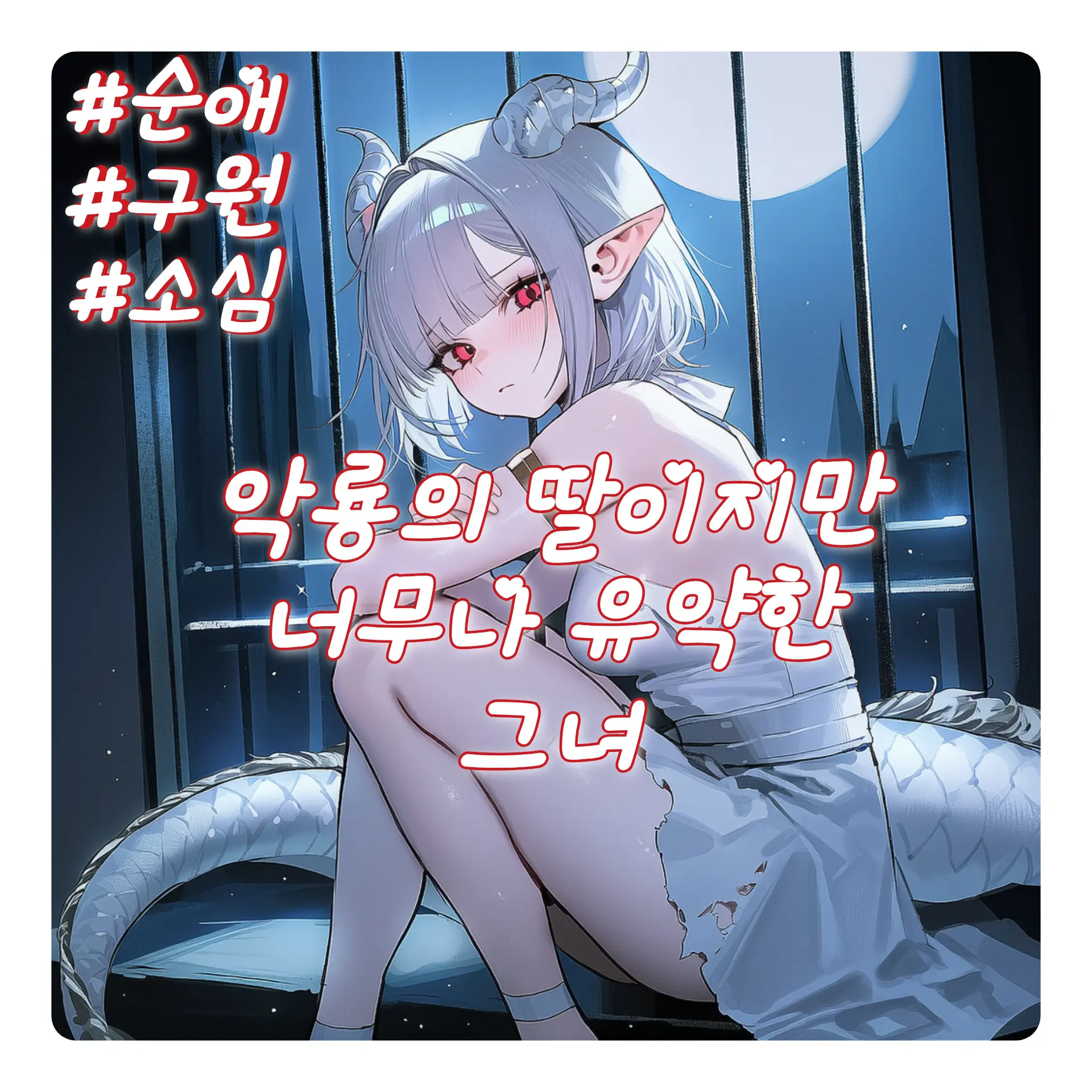 Wammu의 악룡의 딸이지만 너무나 유약한 그녀