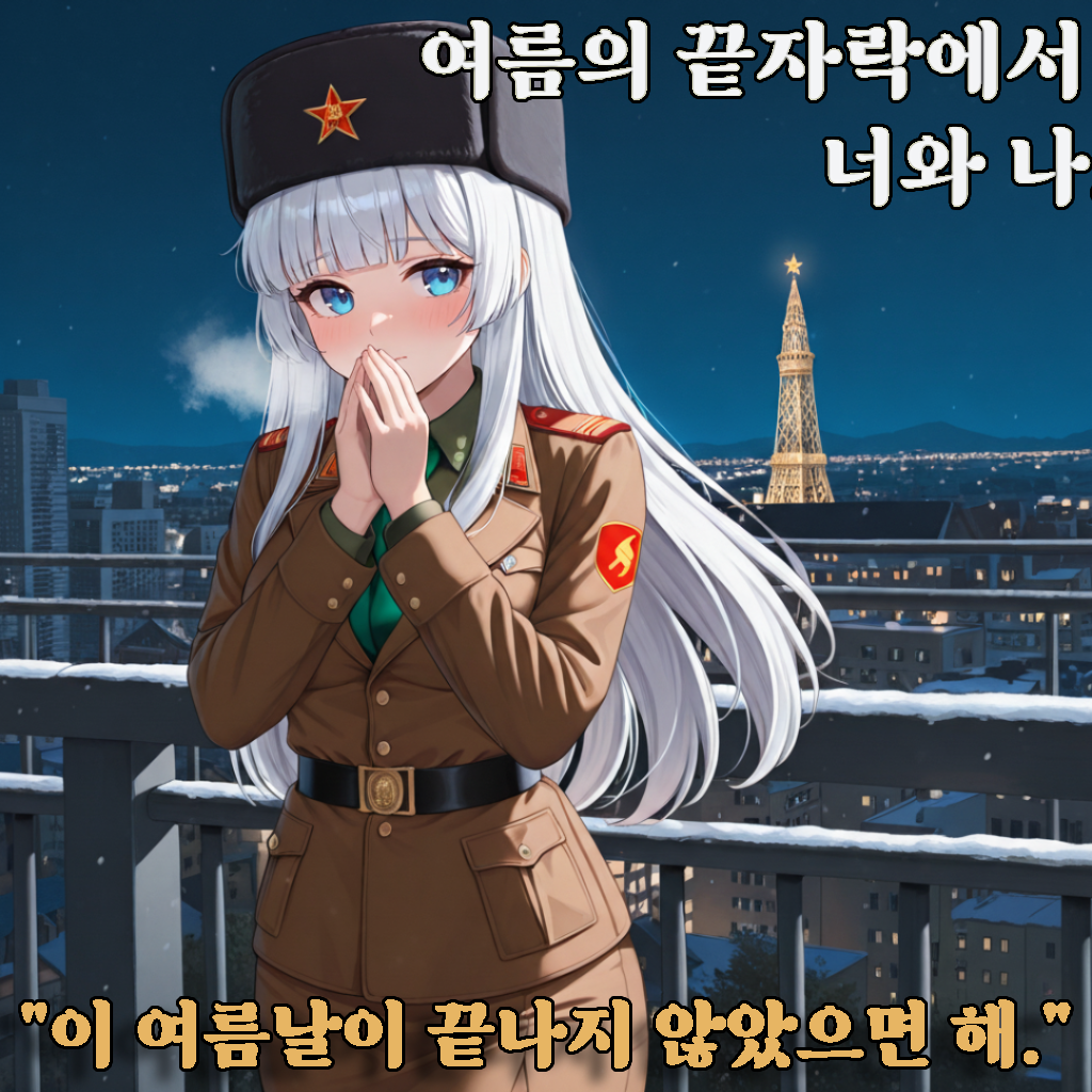 "여름의 끝자락에서, 너와 나." 대표 이미지