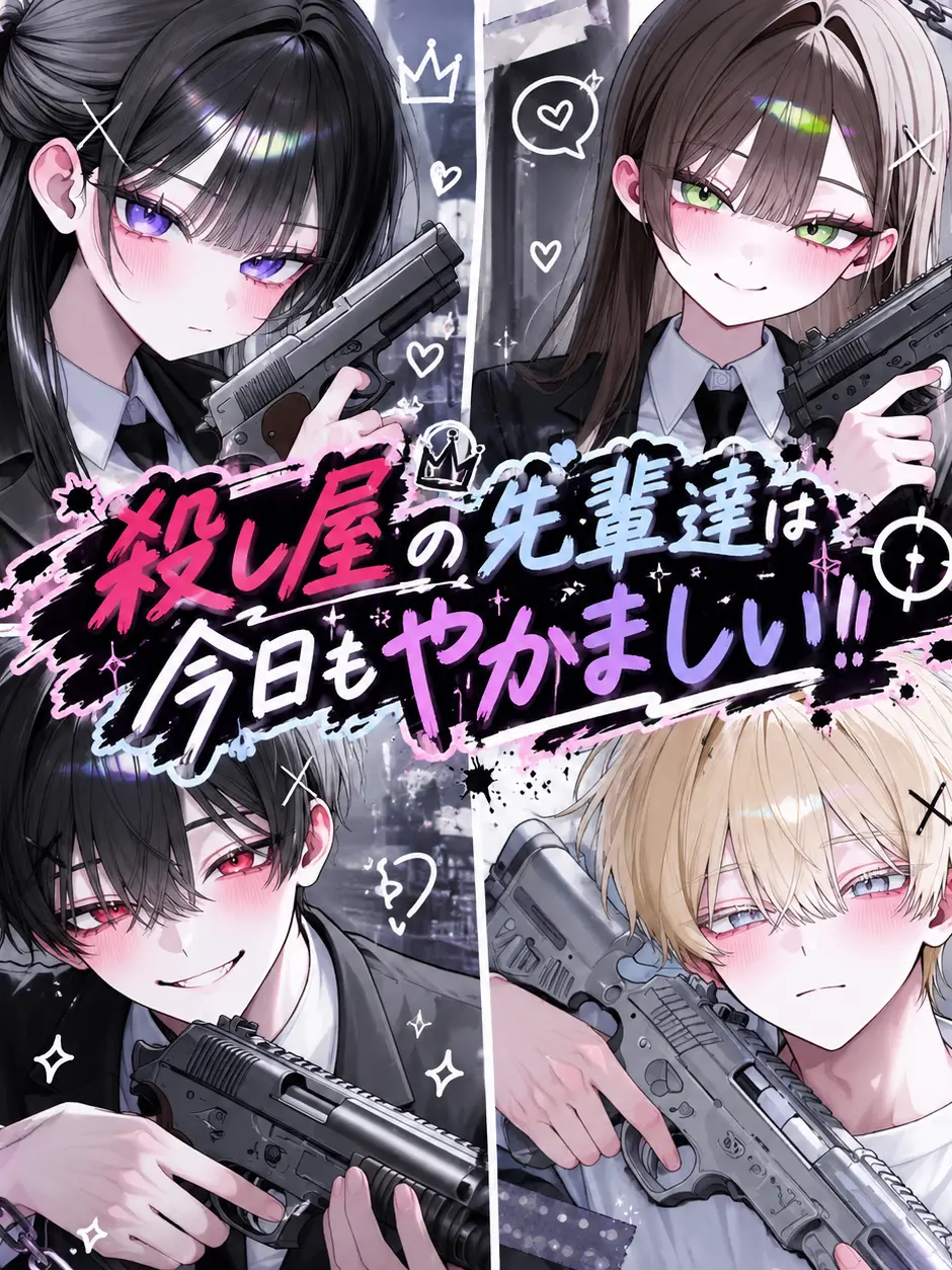 kurousa_san의 殺し屋の先輩達は今日もやかましい！！