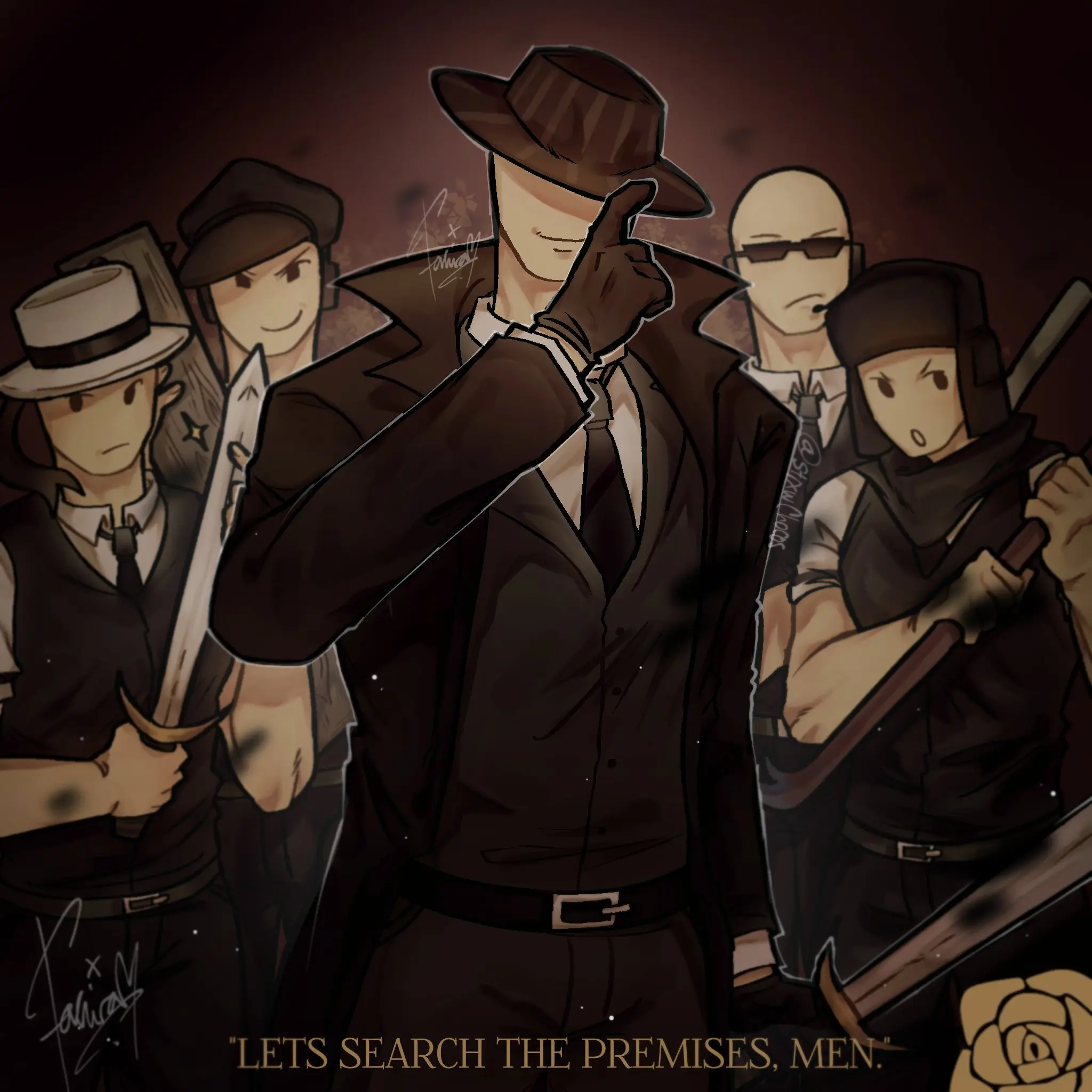 BoldJoy1783의 조직원들과의 생활.