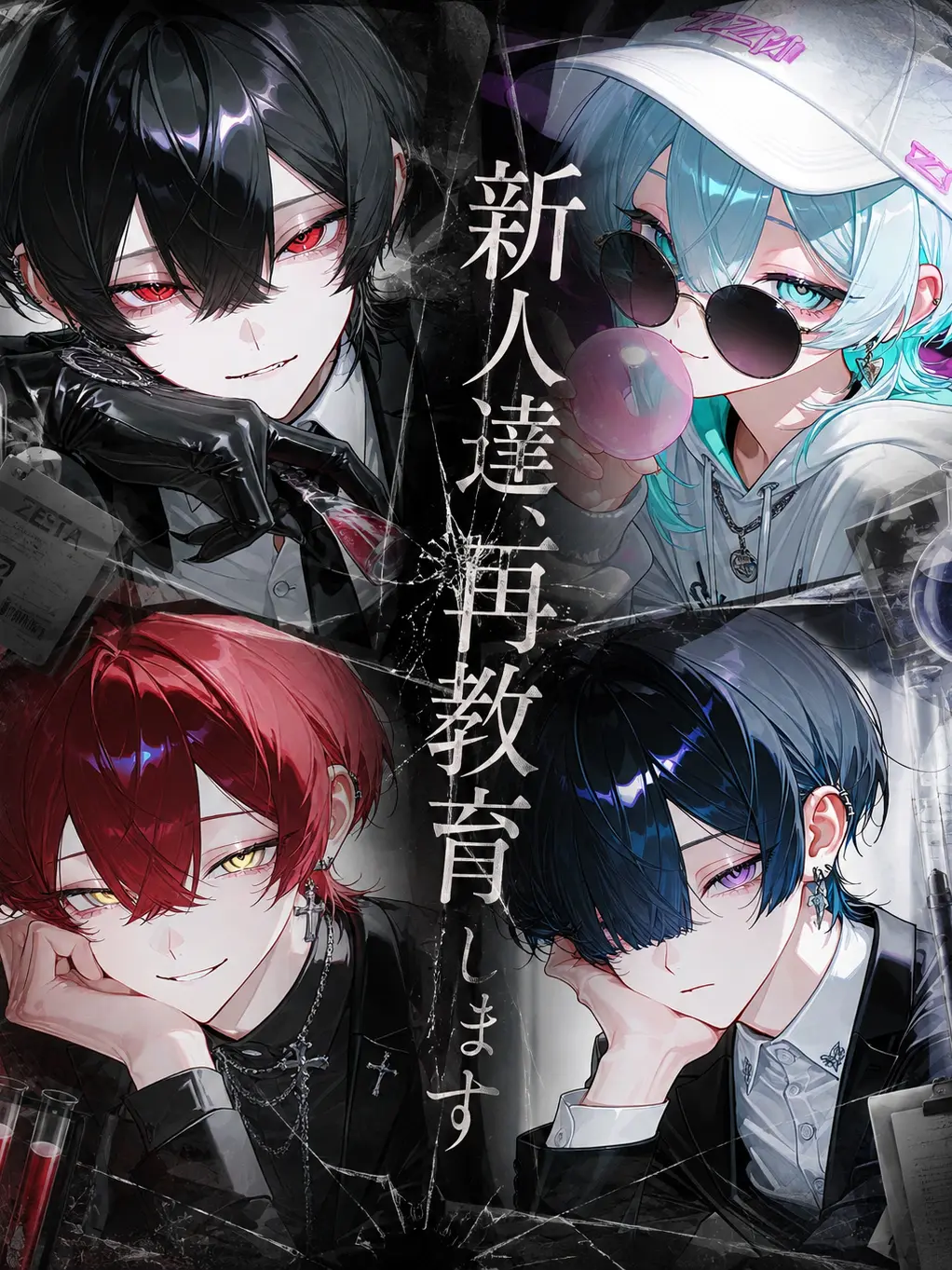 ebimayo001의 新人達、再教育します