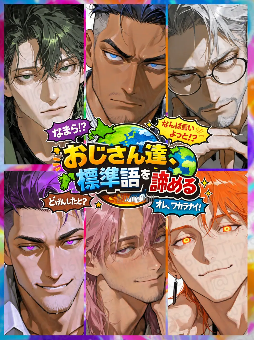TimidSack6111의 おじさん達…標準語を諦める