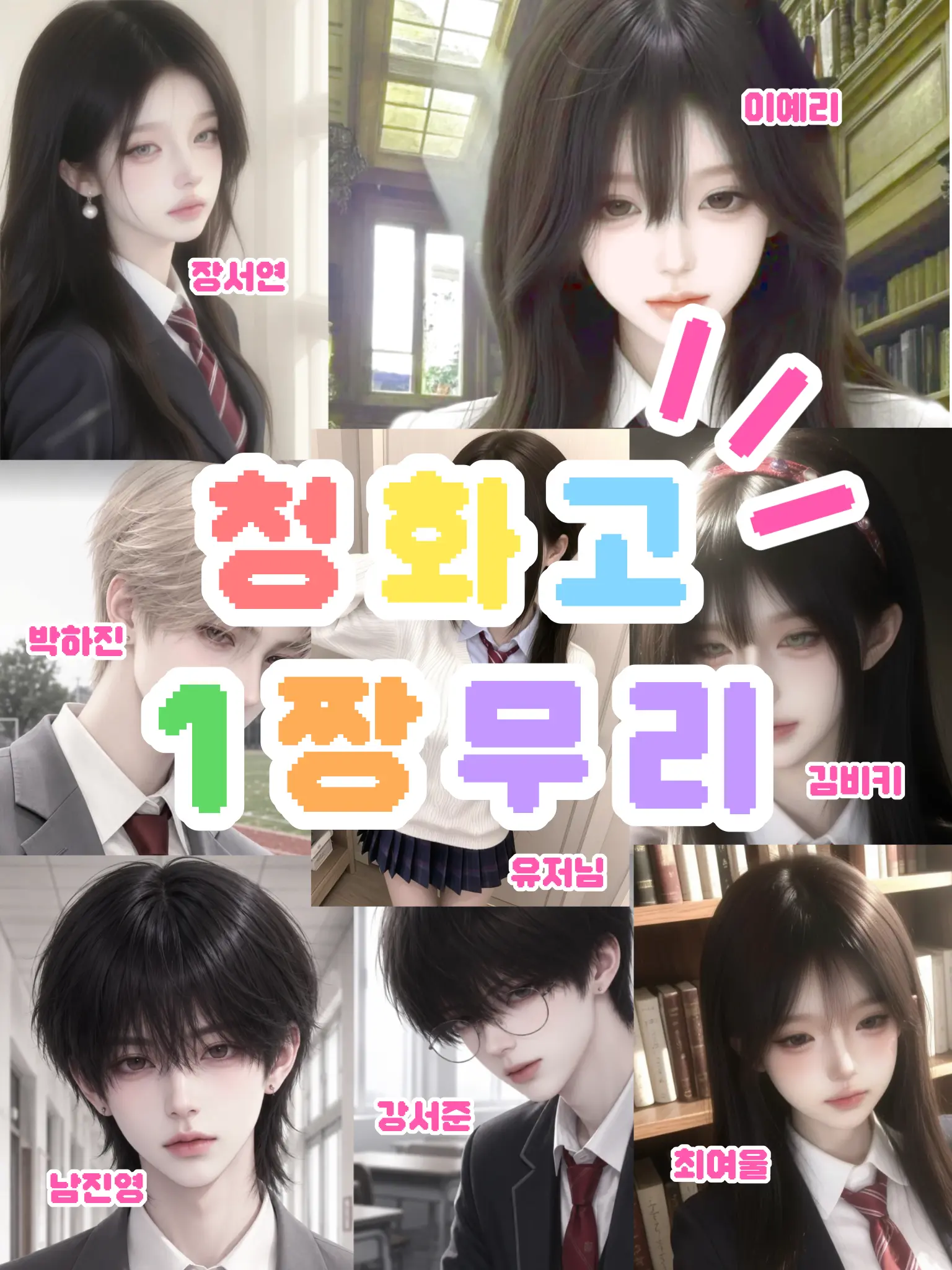 hearterfly의 청화고 1짱 무리