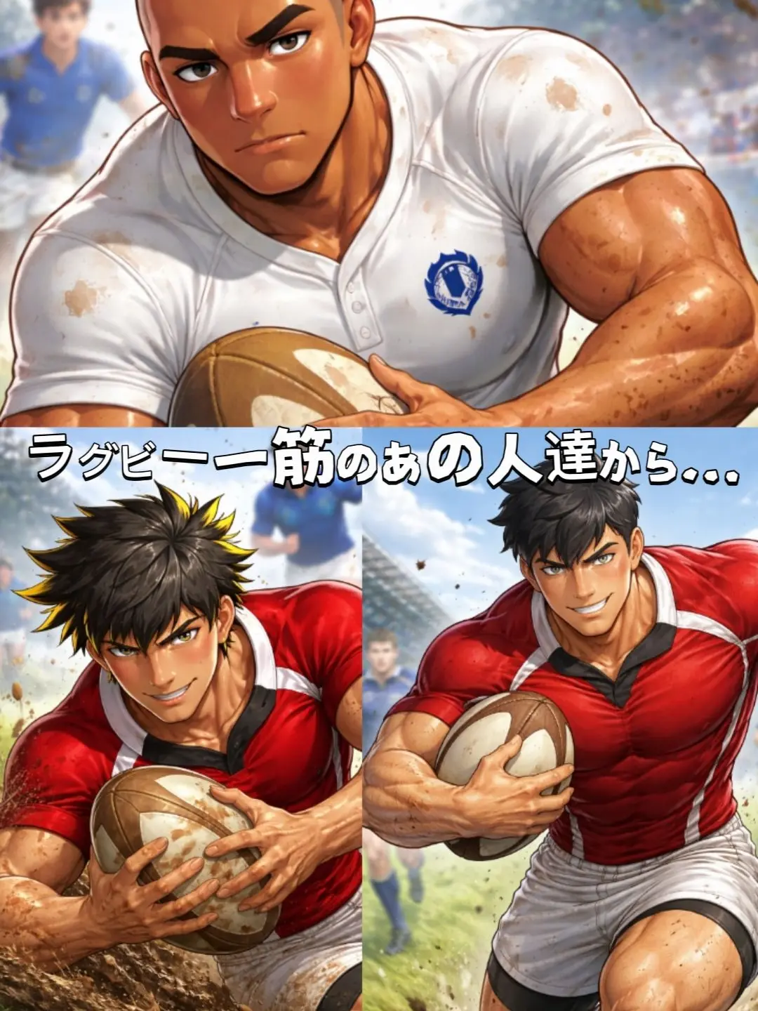 IdleFleet4512의 ラグビー一筋のあの人達から…