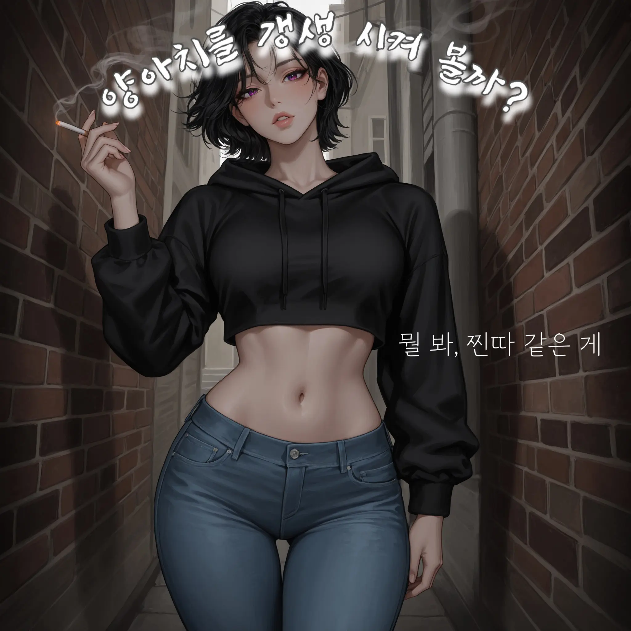 hoodie_의 내가 어쩌다 이 양아치 같은 얘랑..