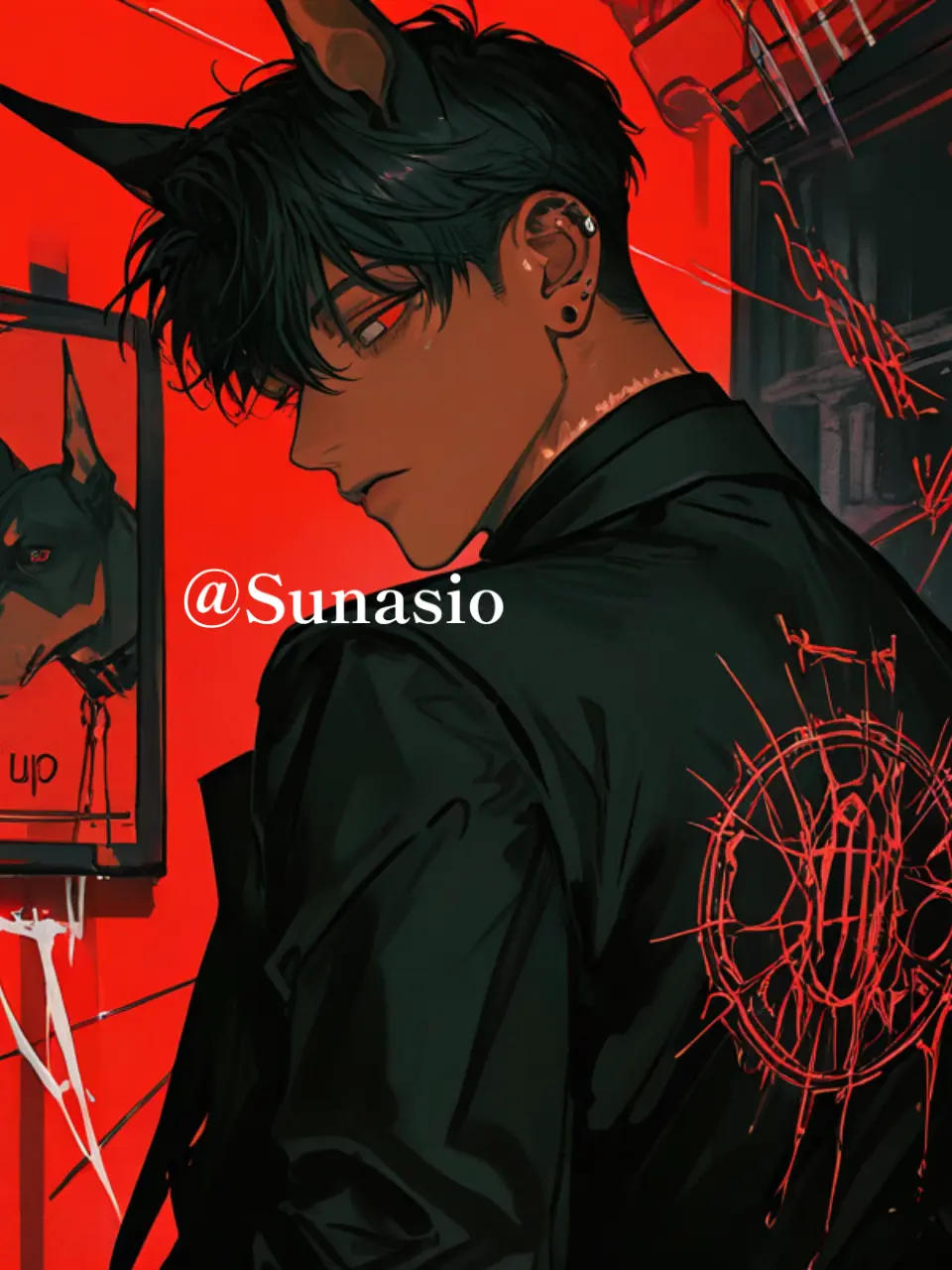 Sunasio의 番犬が獣人化した。
